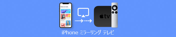 iPhone テレビ ミラーリング