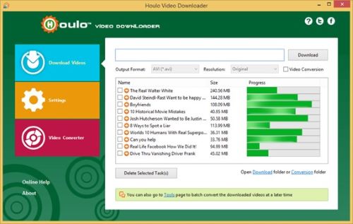 Houlo Video Downloaderでももいろ動画をダウンロードする